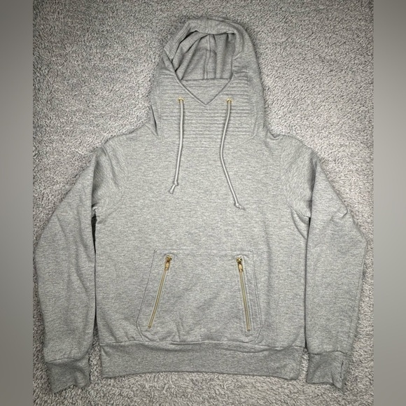 Lily & Lottie Hoodie Womens Extra Small Classic Hooded Sweatshirt Activewear Run - Picture 1 of 4